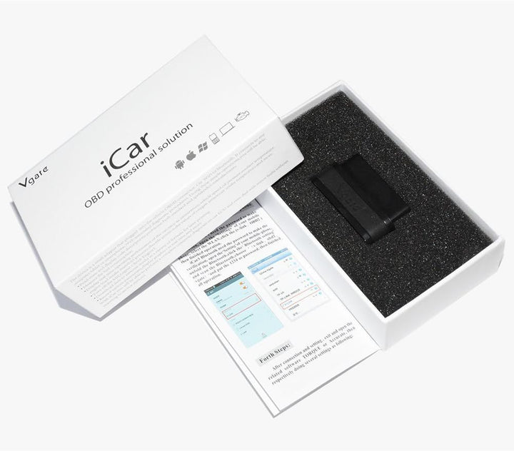 Vgate iCar 2 Wi-Fi OBD2 Scanner Scan-Tools Schnittstellen-Adapter Check Engine Auto-Diagnose-Tool fü