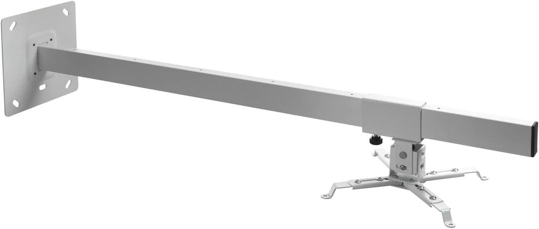 celexon Beamer-Wandhalterung MultiCel WM1200 - weiss - Wandabstand bis 120 cm - bis 15 kg - Neig- un