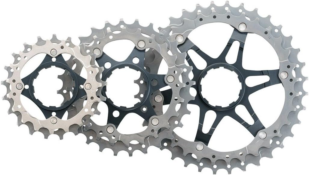 SHIMANO Kassette Kassettte XTR 10 Fach 17 x 17 x 6 cm silber, 17 x 17 x 6 cm silber