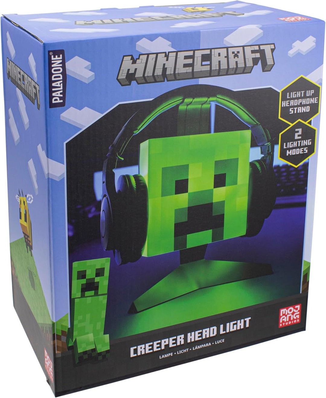 Minecraft Creeper Headset Stand Leuchte