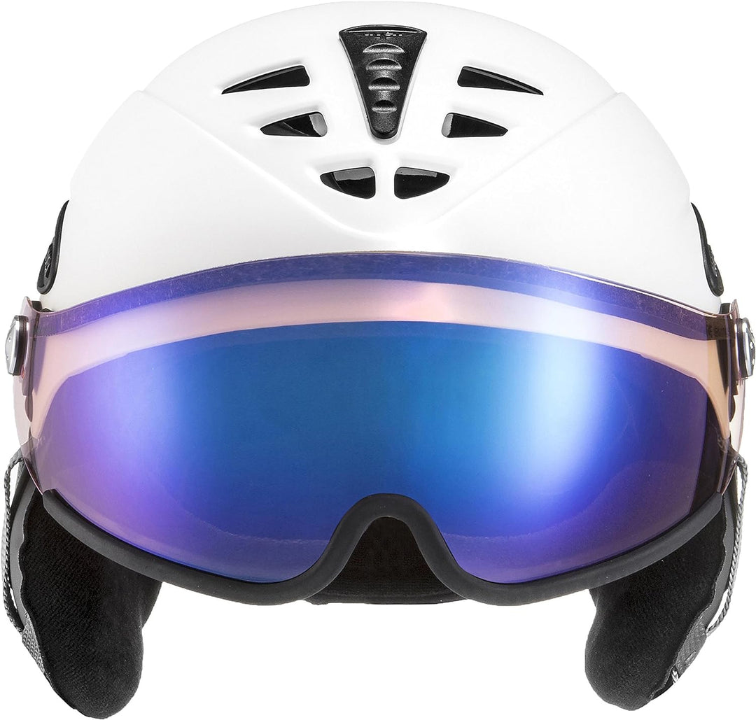 Uvex Hlmt 300 Vario Skihelm 55-58 cm white mat, 55-58 cm white mat