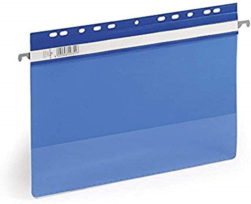 Durable Einhänge-Sichthefter Economy, blau, Packung à 50 Stück, 256106