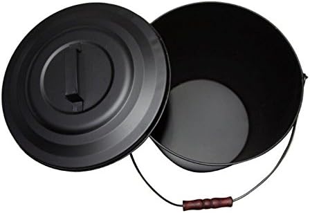 Grillpaul Mustang Ascheeimer 20 Liter mit Deckel,Tragebügel und