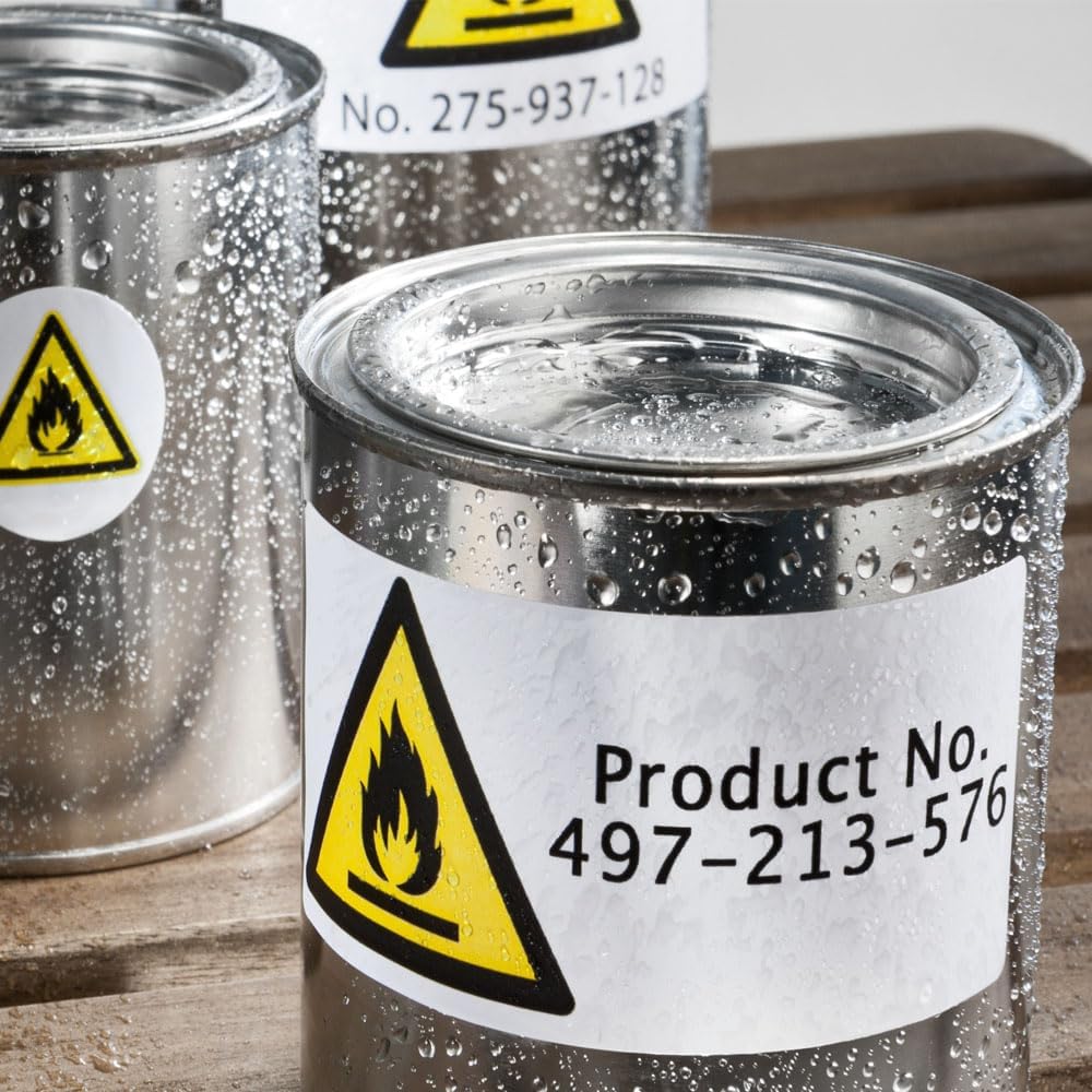 AVERY Zweckform Italien L6 Etiketten aus Polyester 99.1 x 67.7 weiss