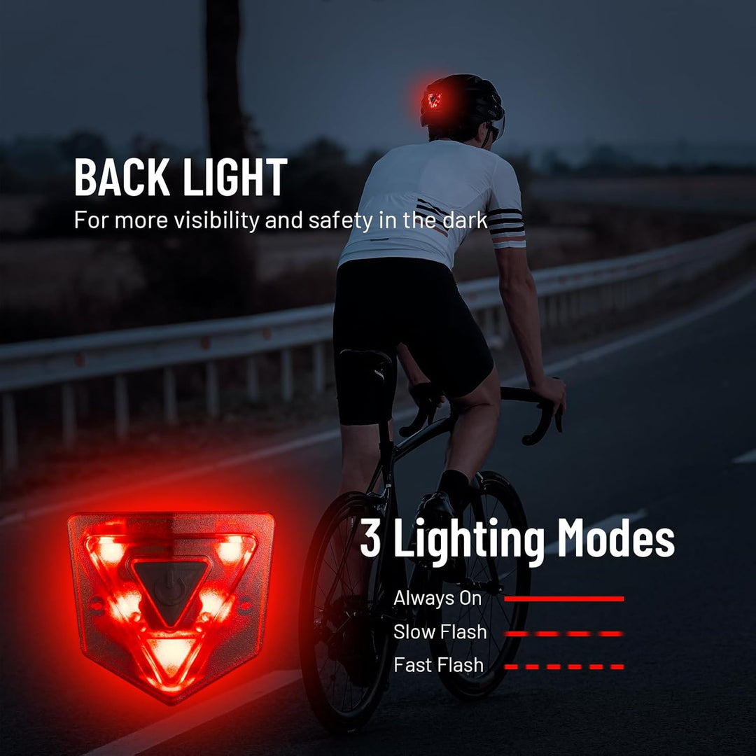 Favoto Fahrradhelm Herren mit Licht - Damenhelm Fahrradhelm Leichtgewicht Atmungsaktiv mit Brille Rü