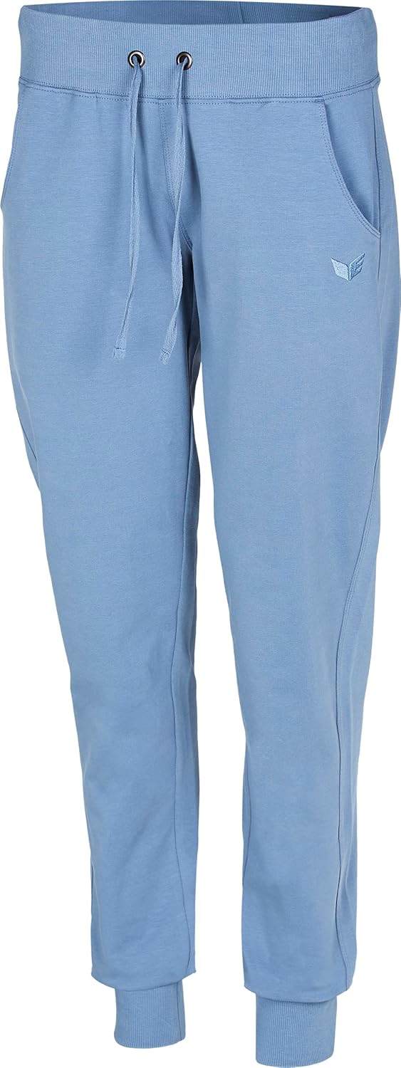 Erima Damen Casual Basic Sweathose mit Bündchen 46 Bering Sea, 46 Bering Sea