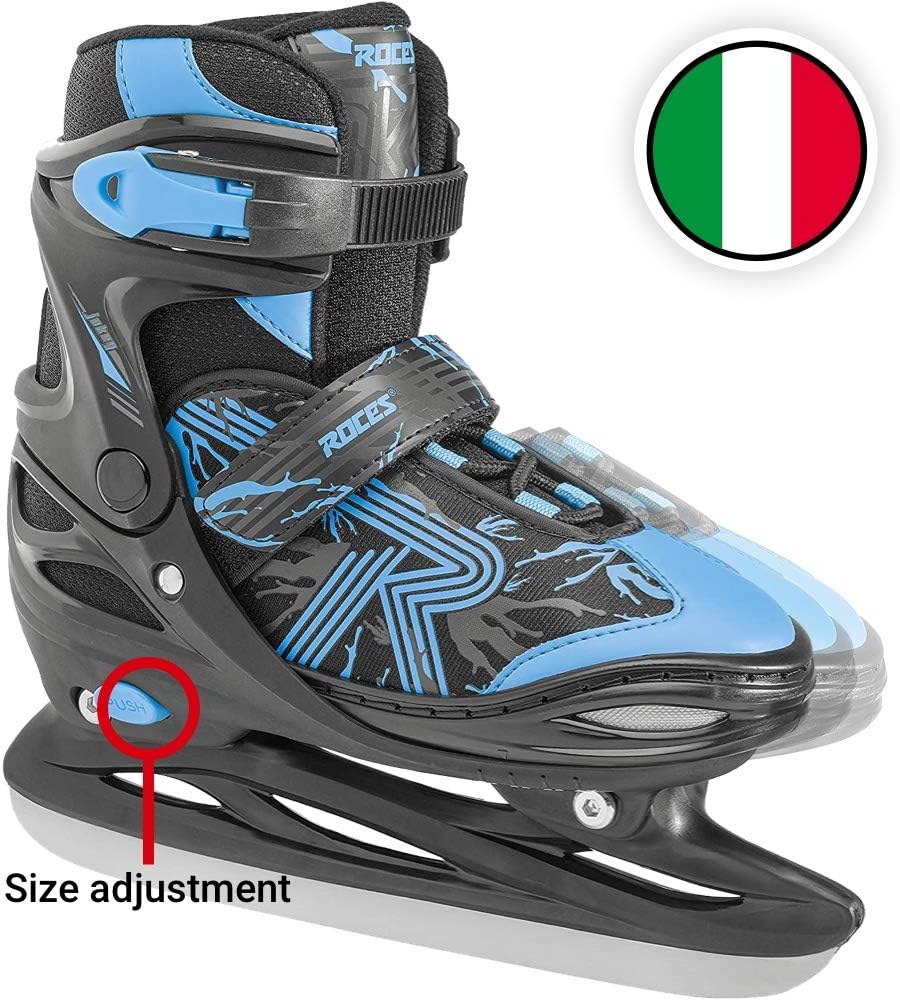 Roces Jungen Jokey Ice 3.0 Boy Schlittschuh 30-33 black-astro blue, 30-33 black-astro blue