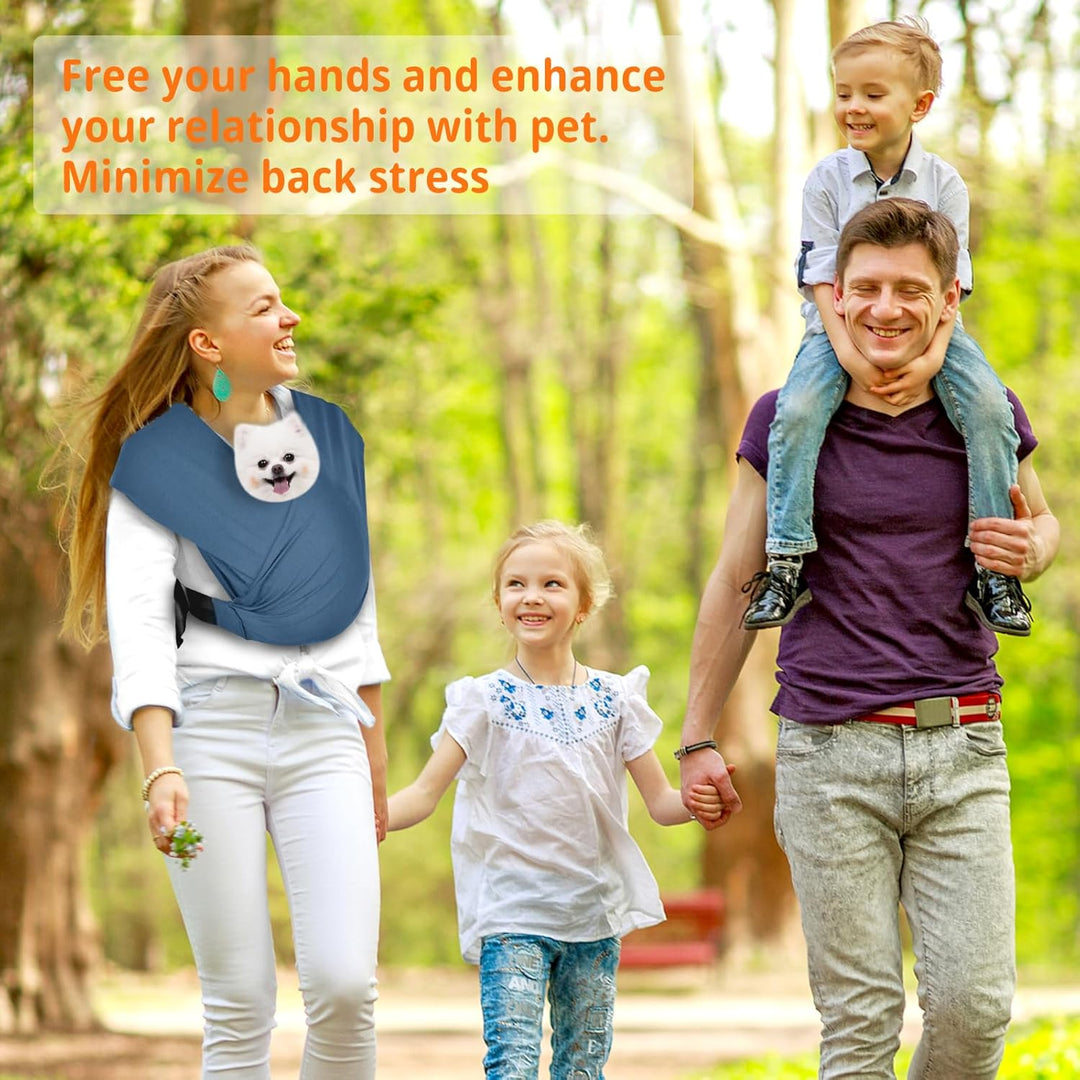 CUBY Hundetragetasche, Eingewickelt Hunde Tragetasche Nach vorne Gerichteter Rucksackträger Schulter