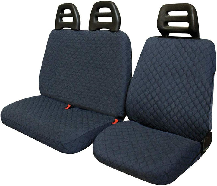 CORA Graffiti-Antracite 001702391 Sitzbezüge für Transporter anthrazit, anthrazit