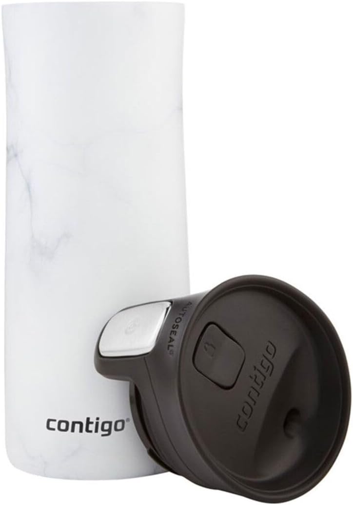Contigo Pinnacle Autoseal Thermobecher, Edelstahl-Reisebecher, Isolierbecher, auslaufsicher, Kaffeeb