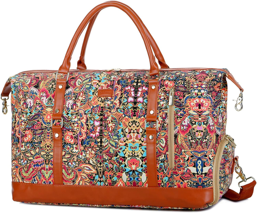 BAOSHA Handgepäck Reisetasche Sporttasche Weekender Tasche für Kurze Reise am Wochenend Urlaub Arbei