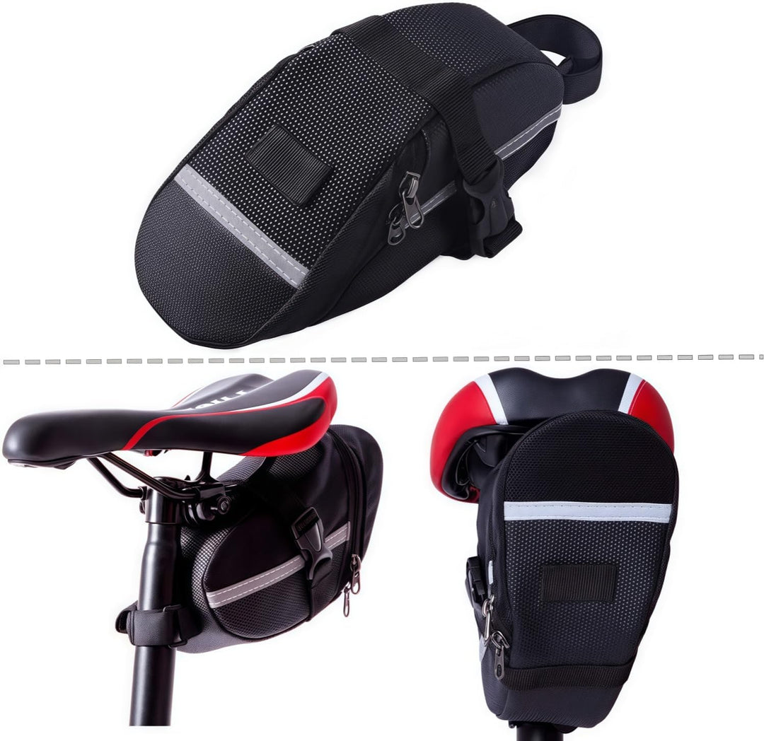 COZYROOMY Fahrrad Reifen Reparaturset - Reparatur Werkzeug Set mit 210 Psi-Minipumpe 10 in 1 Multito