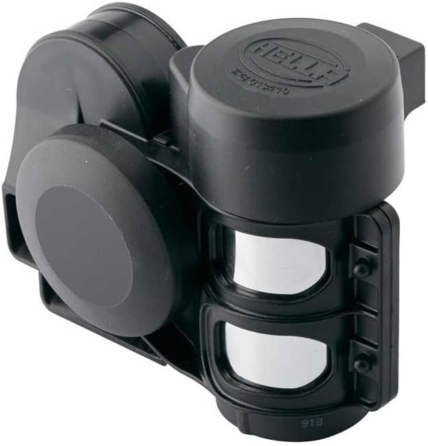 HELLA Horn CA26 - 12V - 115dB(A) - Frequenzbereich: 520/660Hz - Hochton - elektrisch-pneumatisch - G