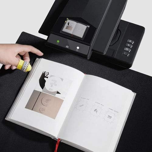 CZUR ET16-P Professioneller Buchscanner mit LED Fülllicht, OCR Dokumentenscanner 16 Megapixel Dokume