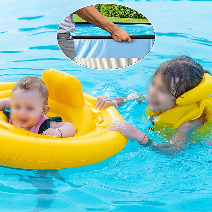 45 Stück Schwimmbad flache Abdeckstreifen, Pool-Liner Response Strip Set, flache Liner Coping Streif
