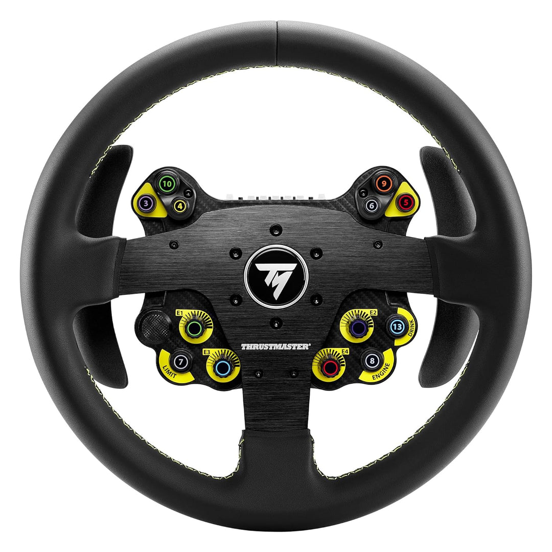 Thrustmaster EVO Racing 32R Leather, Rundes, Lederbezogenes Lenkrad und Abnehmbare Nabe, Für PC und