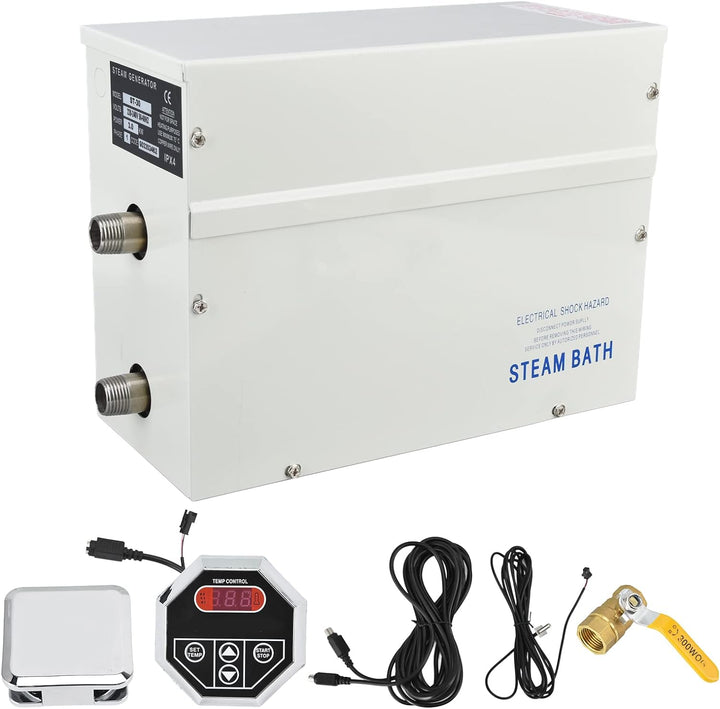 Dampfdusche Generator Kit System, 3KW Dampfgenerator Dampfdusche Automatische Entkalkung SPA Saunaba