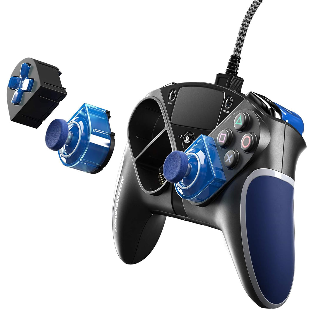 Thrustmaster eSwap X Led Blue Crystal Pack, Pack mit 7 Hintergrundbeleuchteten für eSwap X Controlle