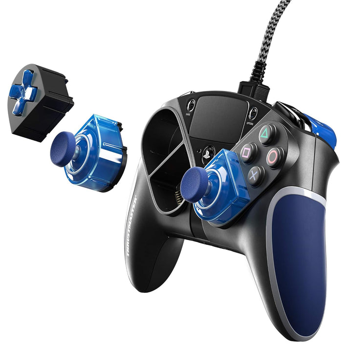 Thrustmaster eSwap X Led Blue Crystal Pack, Pack mit 7 Hintergrundbeleuchteten für eSwap X Controlle