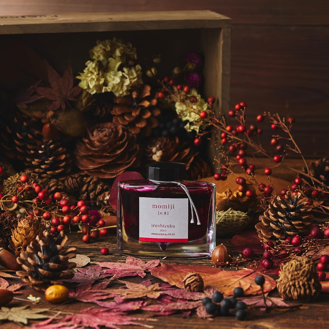 Pilot Iroshizuku-Tinte einheitsgrösse rot, rot