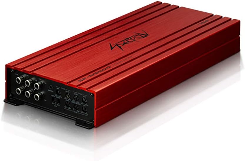 SPECTRON SP-N5500: Kompakter, leistungsstarker 5-Kanal Verstärker fürs Auto, 4 x 80 + 1 x 200 Watt,