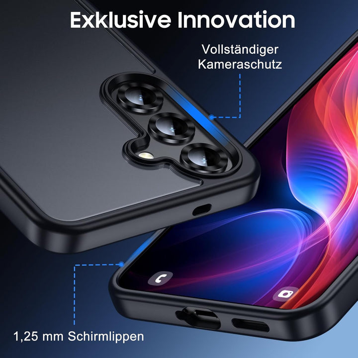 UniqueMe für Samsung Galaxy S25 Hülle - Handyhülle für Samsung Galaxy S25 Case, 5 in 1 Set Rundumsch