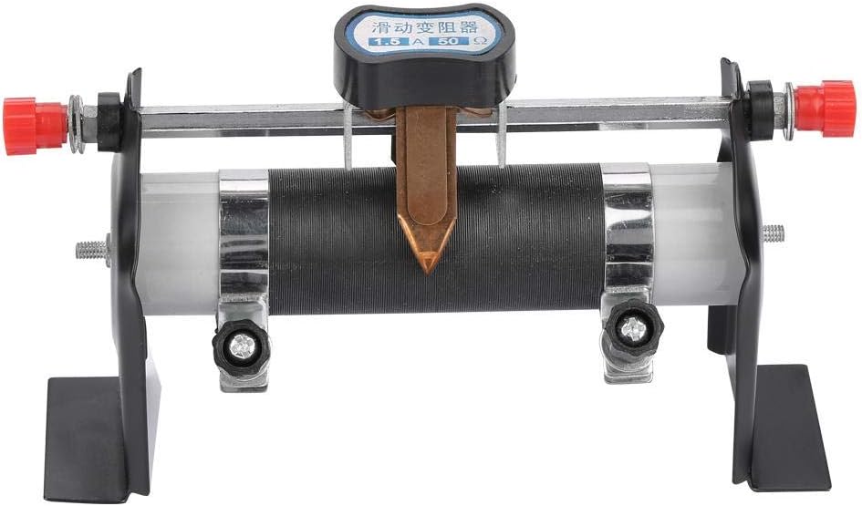 Schieberegler, 1.5A 50Ω Metallphysik Elektrischer Schieberegler Widerstandslabor Forschungswerkzeug