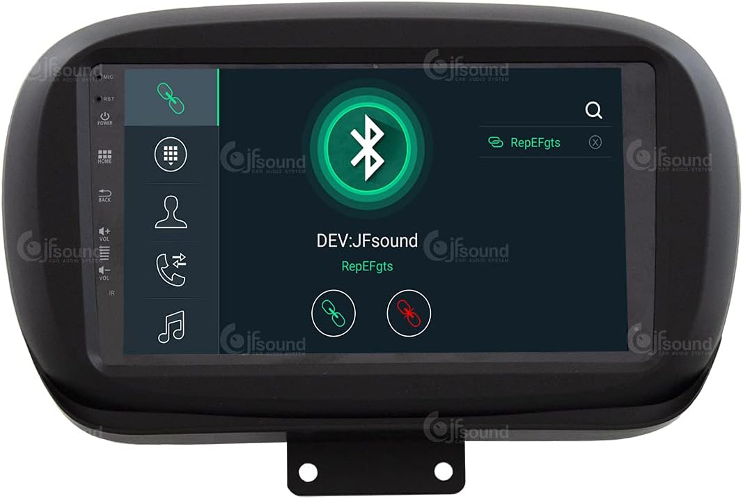 Costum fit Autoradio für FIAT 500X Android GPS Bluetooth WiFi Dab USB Full HD Touchscreen Display 9"