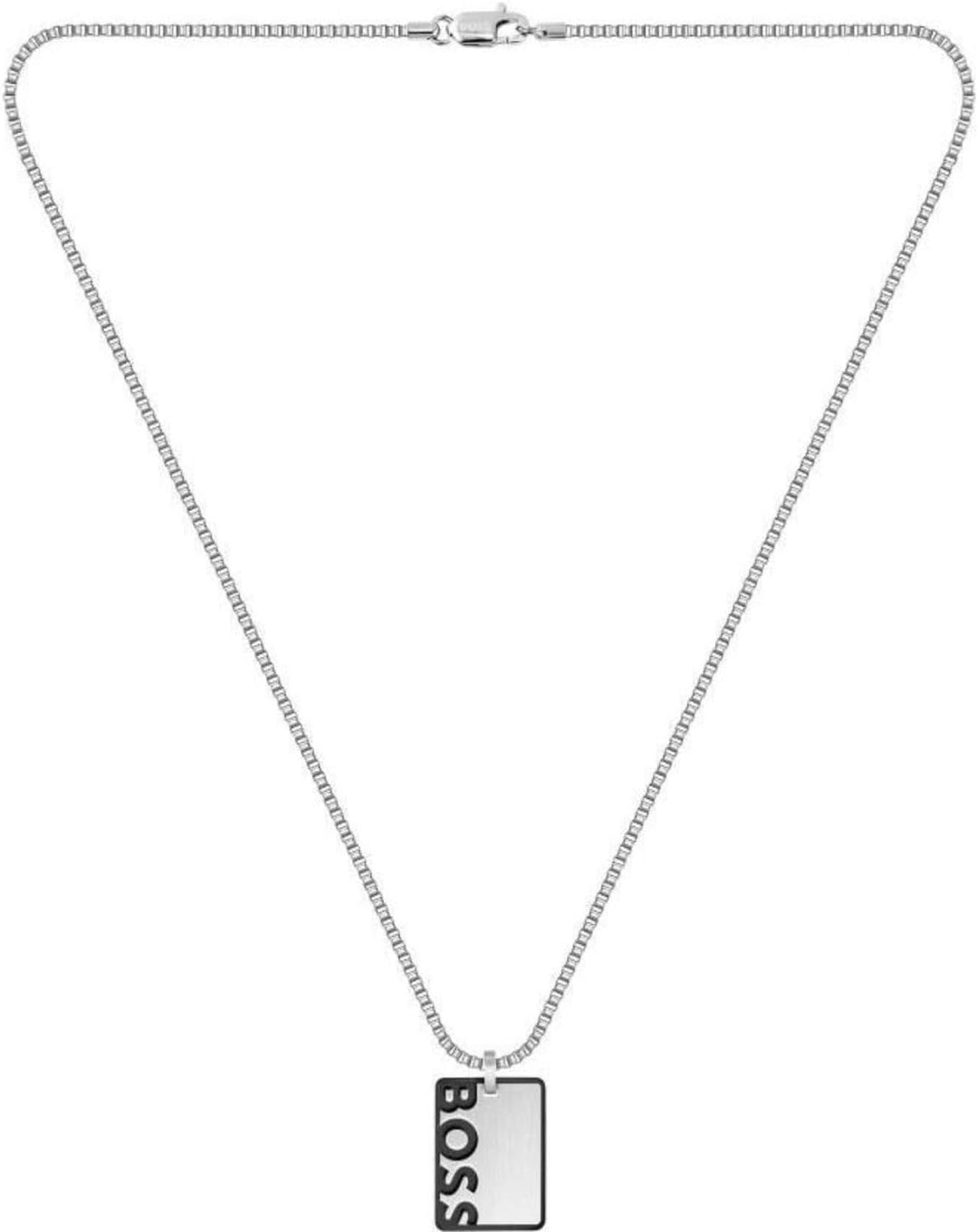BOSS Jewelry Halskette für Herren Kollektion ID aus Edelstahl - 1580302
