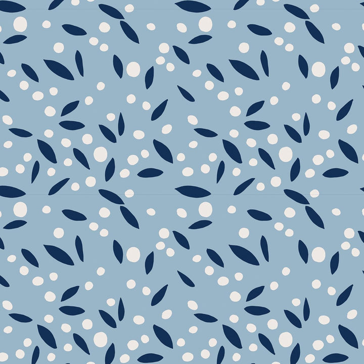 Clairefontaine 223859C - Rolle Geschenkpapier Kraftnatur 50mx70 cm 70g, Minimalist, 1 Rolle Pétales