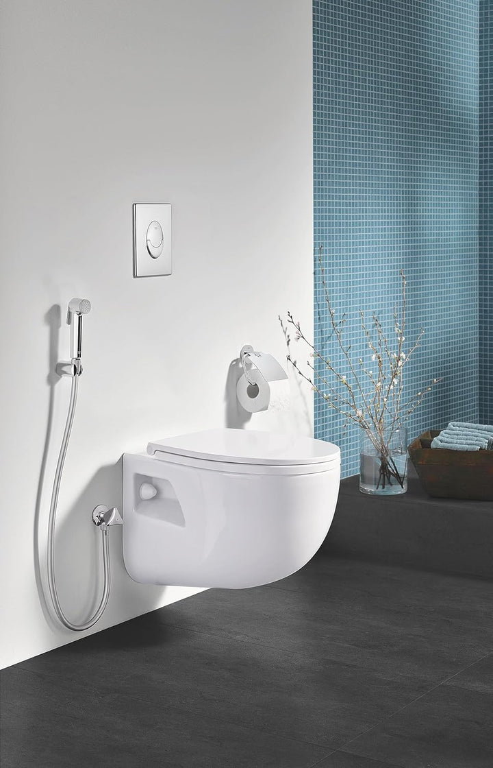 Grohe Vitalio Trigger Spray Wandhalterset 1 Strahlart, chrom, 1 Stück, 26175001 Einzelbett, Einzelbe