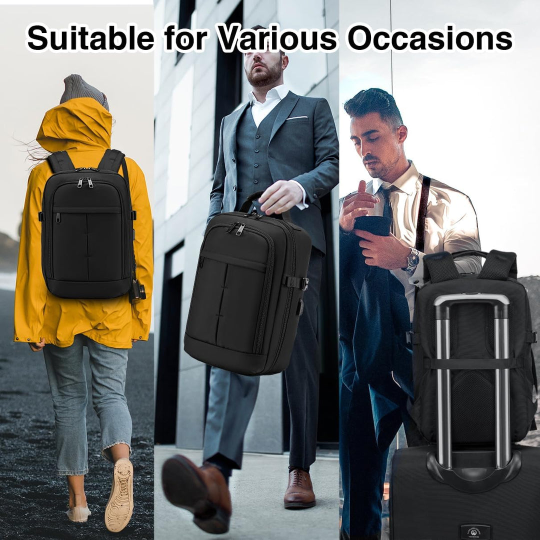 SPAHER Ryanair Handgepäck 40x20x25 Laptop Rucksack 14/15,6 Zoll Laptop Tasche Reiserucksack Handgepä