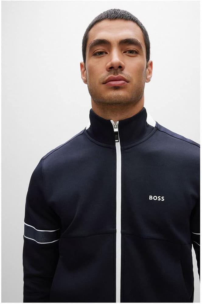 BOSS Herren Sweatshirt XS Dark Blue, XS Dark Blue