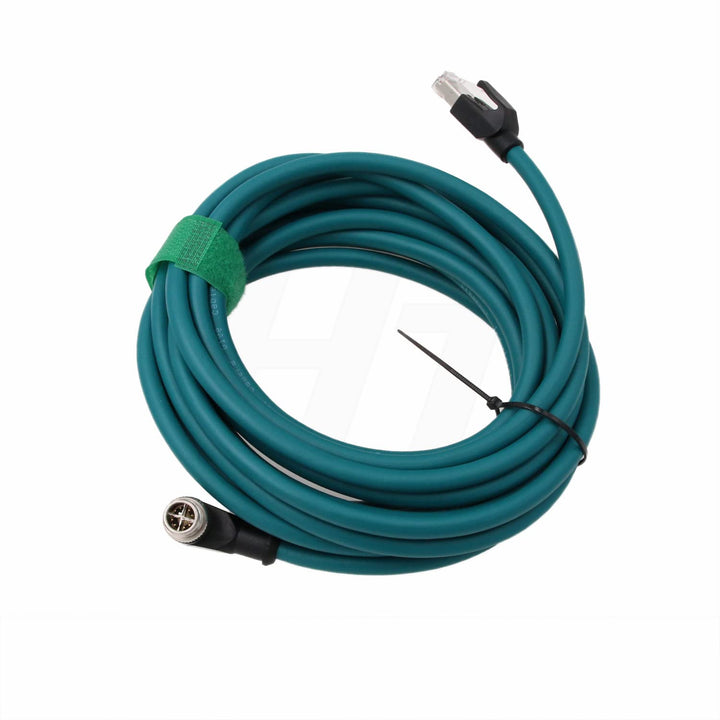 HT Netzwerkkabel M12 8-polig X-Code, RJ45 Cat7e Ethernet-Kabel für Cognex Basler Sensor industrielle