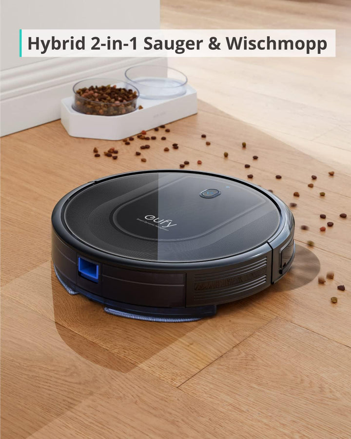 eufy Saugroboter mit Wischfunktion, RoboVac G10 Hybrid, Smart Dynamic Navigation, 2-in-1 Sauger & Wi