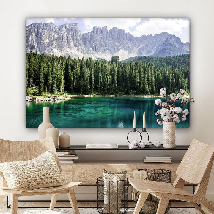 MuchoWow© Leinwand Gross 120x80 cm XXL Deko Schlafzimmer Aesthetic Leinwandbilder Wohnzimmer Gemälde