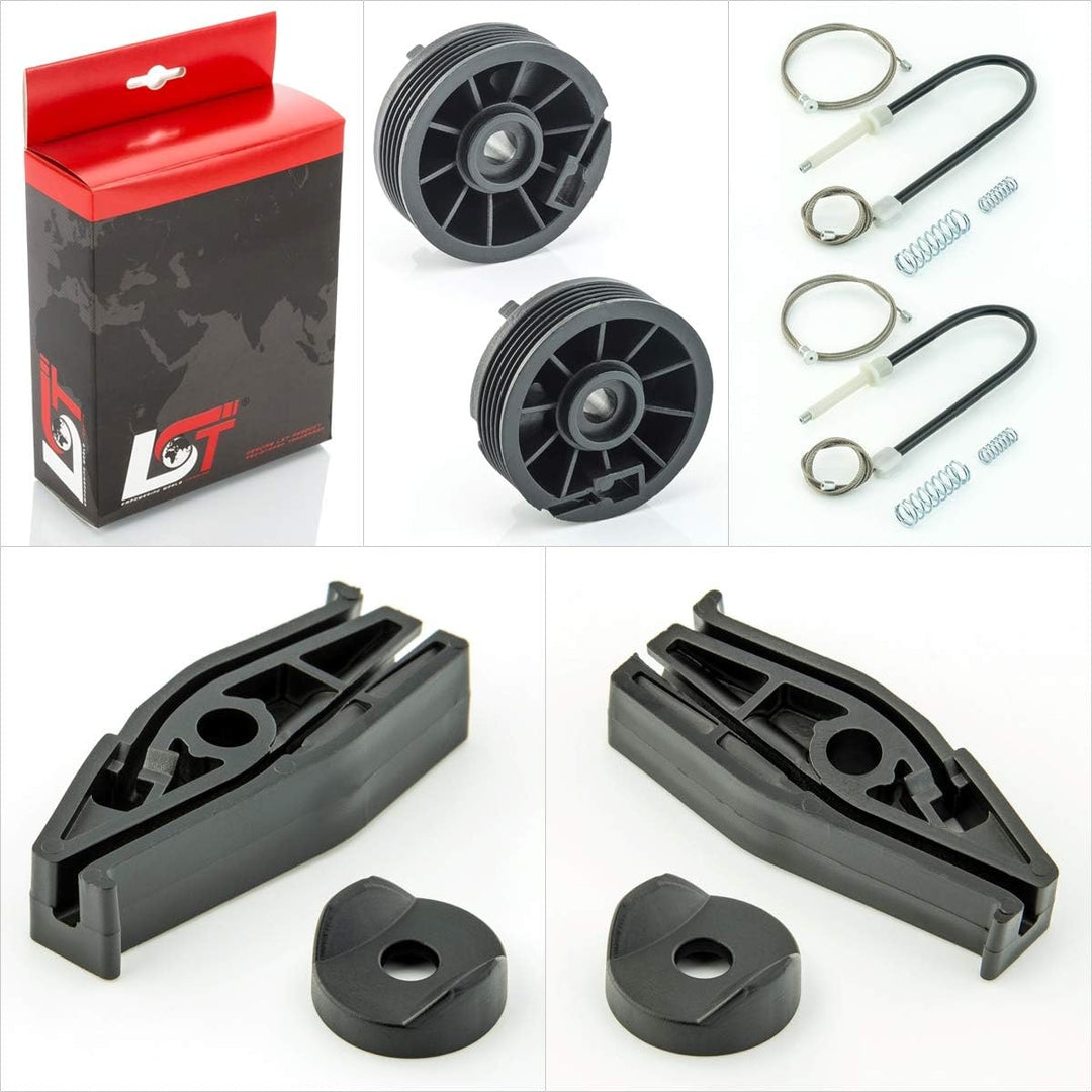 LST 2x FENSTERHEBER REPARATURSATZ SET HINTEN LINKS+RECHTS 206 CABRIO