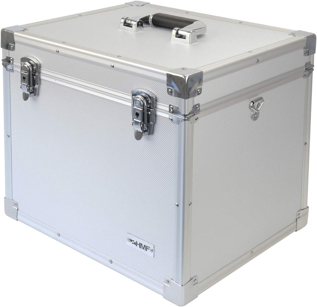 HMF 14802-02 Putzbox, Alu Aufbewahrungsbox, Universalkoffer, 41 x 33 x 36 cm, 41 x 33 x 36 cm