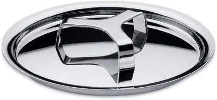 Alessi "POTS & PANS" Deckel aus Edelstahl, 4 x 19 x 8.8 cm 4 x 19 x 8.8 cm Silber, 4 x 19 x 8.8 cm S