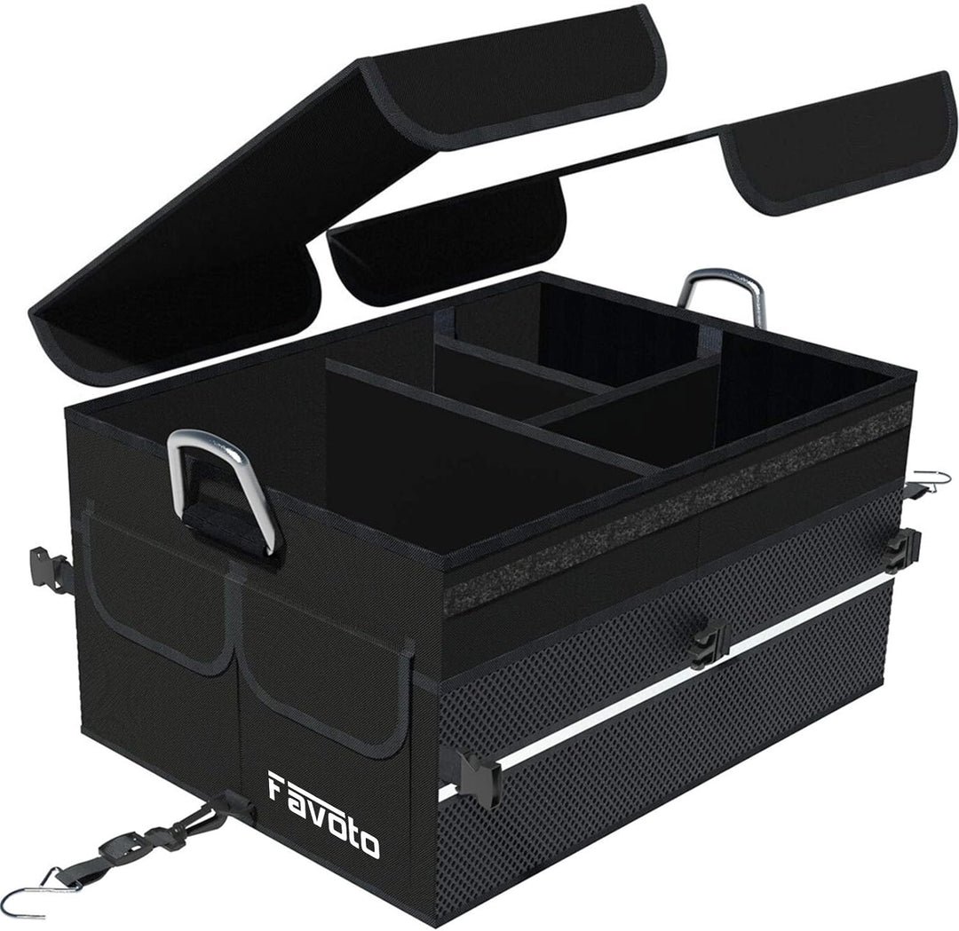 Favoto Auto Kofferraumbox Klappbox Kofferraum Organizer Kofferraumtasche Wasserfest Robust Oxford-Ma