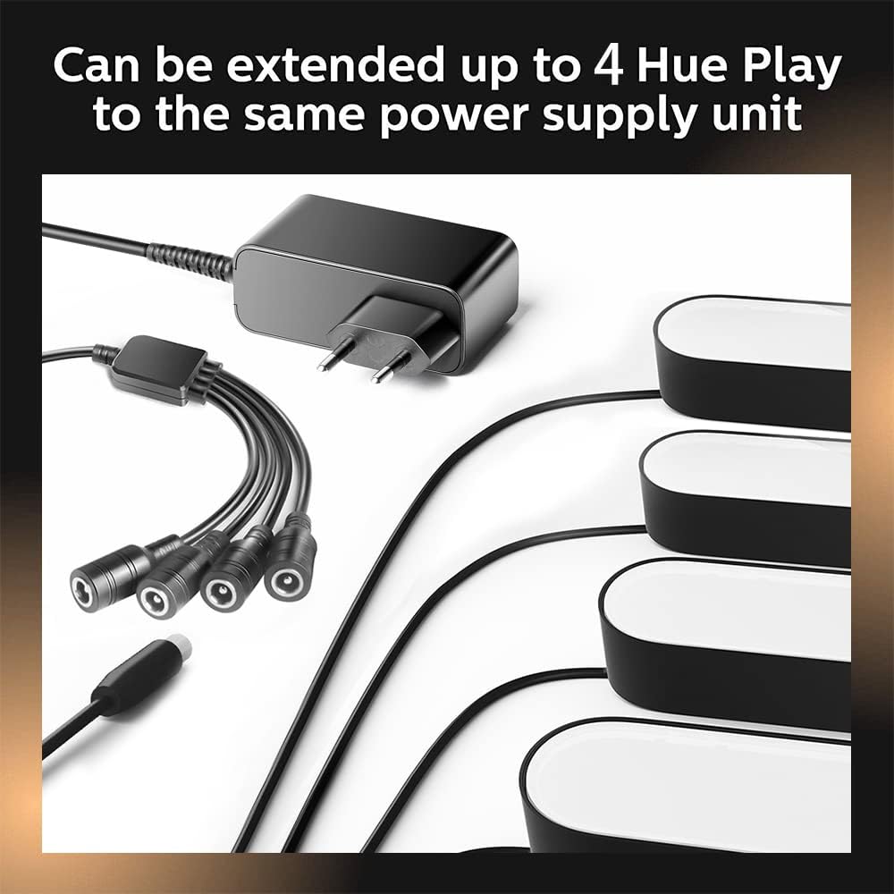 TAIFU 24V Netzteil Ladegerät für Philips Hue Play Light Bar Smart LED Bar Licht 440400980001 4404009