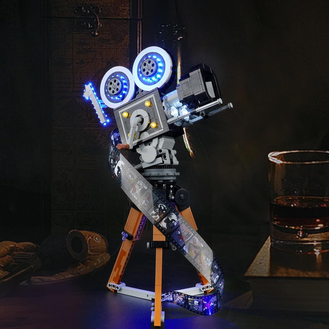 cooldac Led Licht Kit für Lego 43230 Disney Kamera Hommage an Walt Disney(Nur Beleuchtung, Kein Lego
