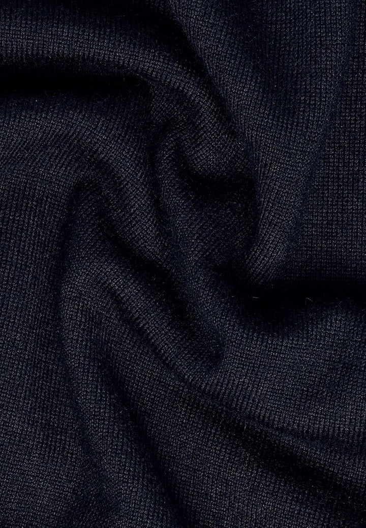 ETERNA Herren unifarbener Herren-Strickpullover XL Navy, XL Navy