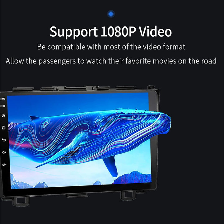 LEXXSON Android 10.1 Autoradio für Honda CRV 2007-2011 | 9 Zoll IPS Touchscreen High Definition Auto