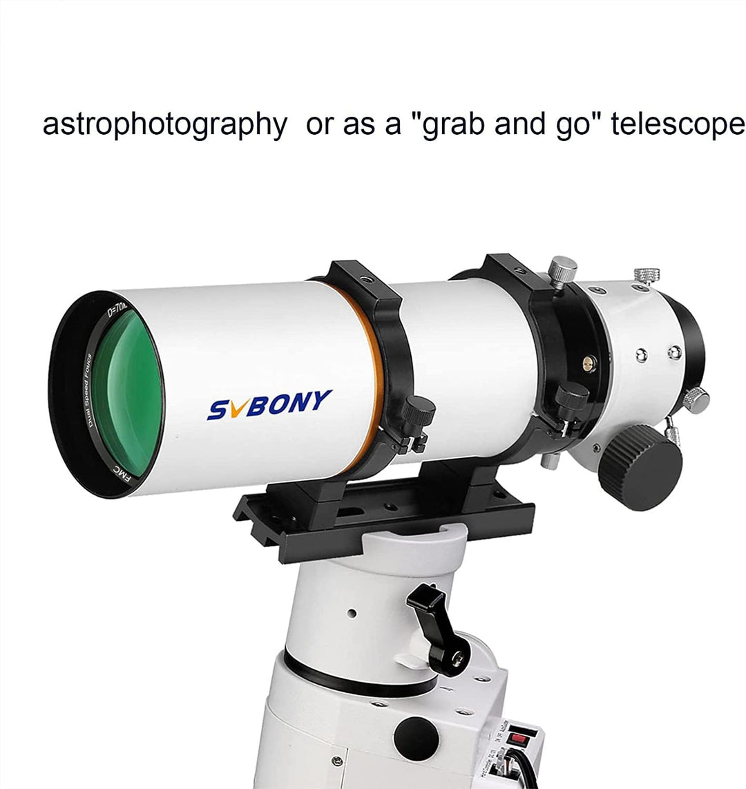 Svbony SV503 Achromatischer Refraktor, 70mm F6 ED Teleskop, Extra Low Dispersion Refraktor OTA für A