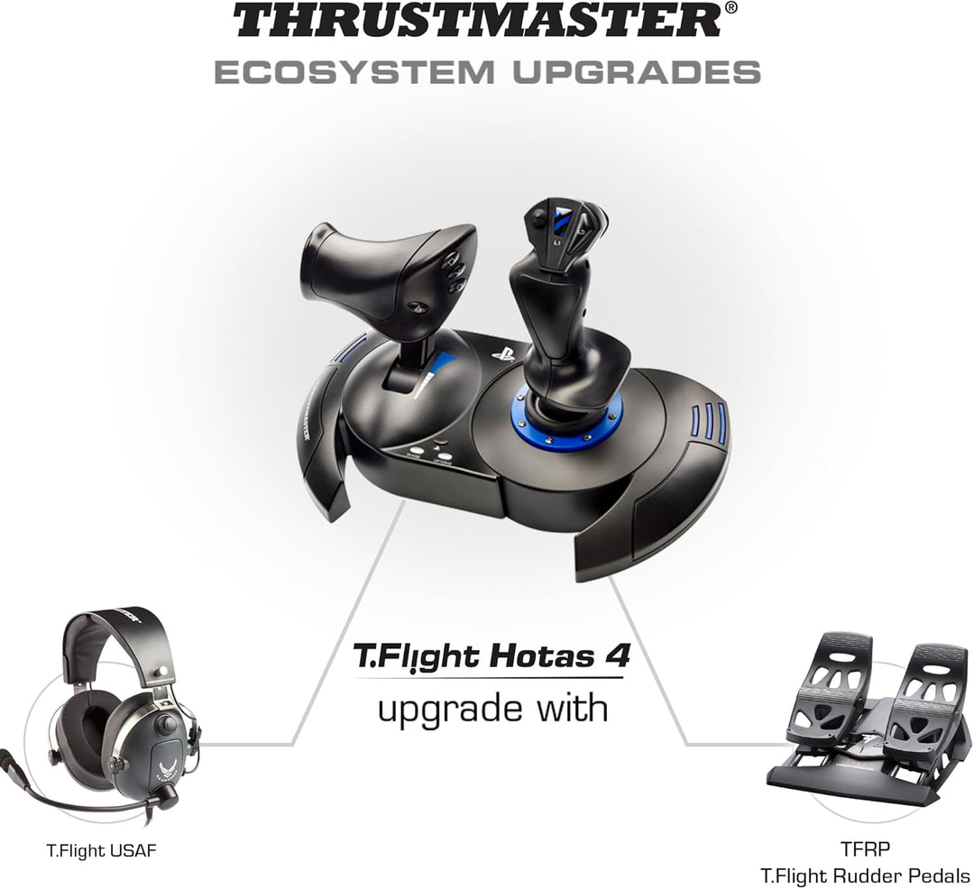 Thrustmaster T.Flight Hotas 4 - Joystick and Throttle for PS5 / PS4 / PC PlayStation | PC