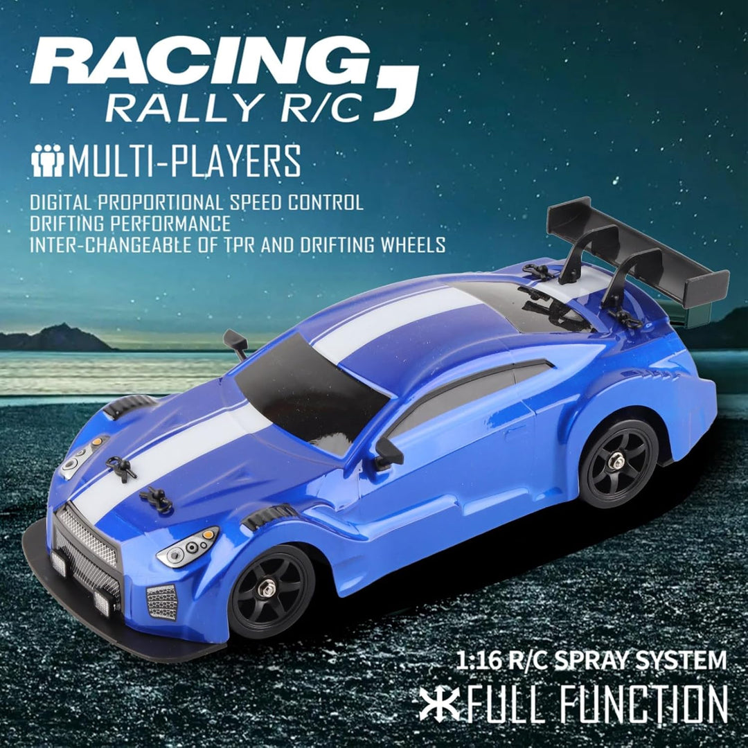 BuyWeek Ferngesteuertes Auto, 1:16 RC Drift Auto Spielzeug Simulation Allradfahrzeug Rennauto mit LE
