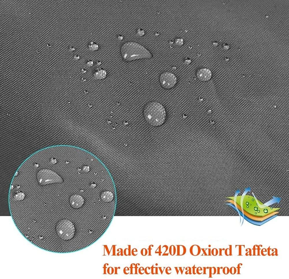 Opaltool 420D Verdickte Kajak-Kanu-Abdeckung, wasserdicht, langlebig, Kanu-Aufbewahrung, Staubschutz