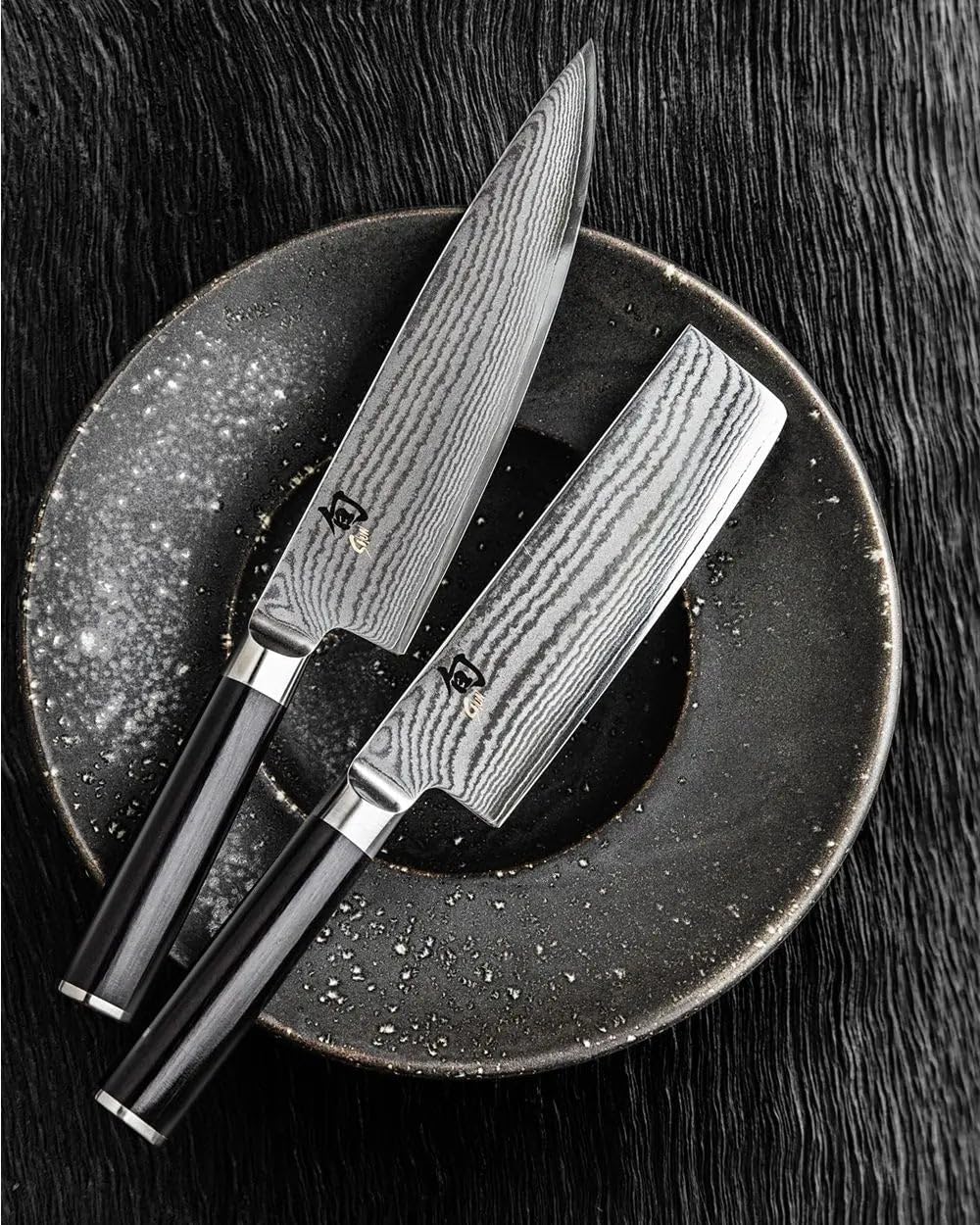 KAI DMS-310 Shun Set Messerset DM-0700+ DM-07, Silber,holzfarbe