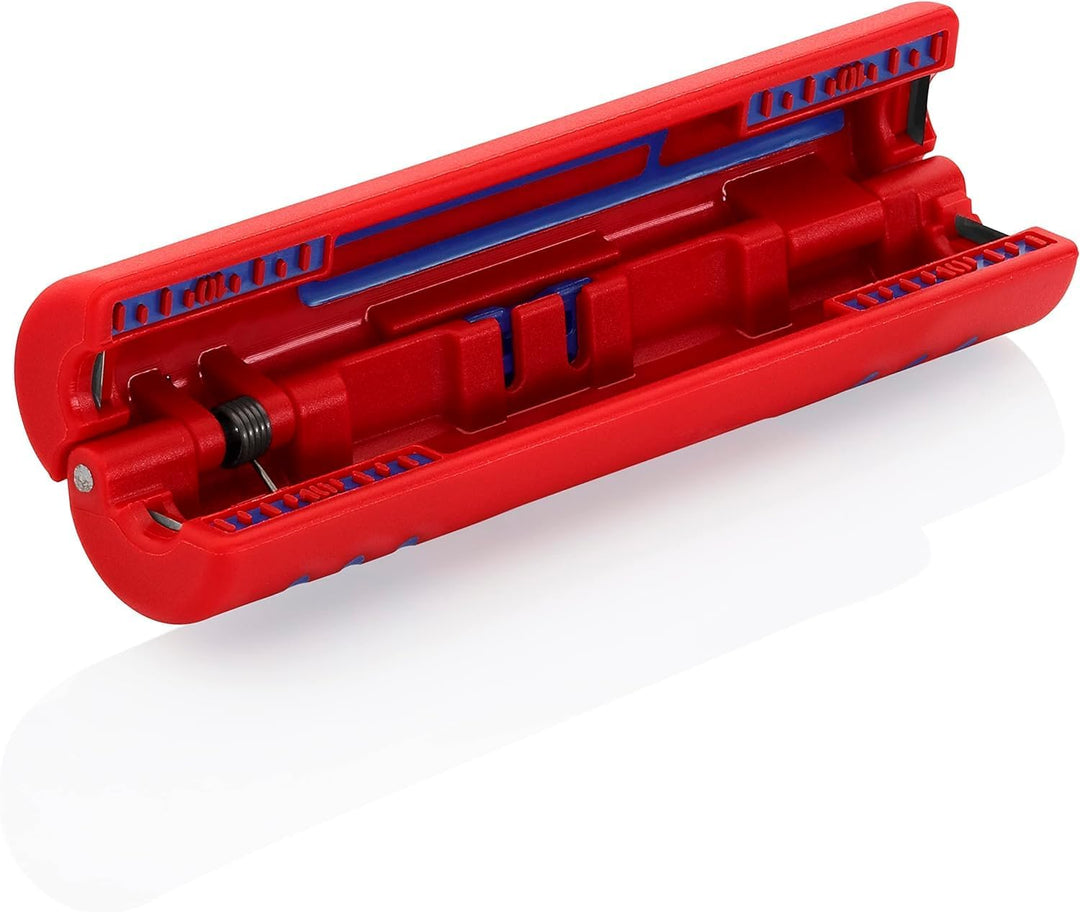 Knipex Abisolierwerkzeug für Koaxialkabel universal 100 mm 16 60 100 SB